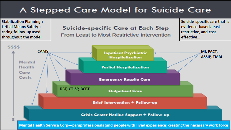 Stepped Approach Suicide Prevention